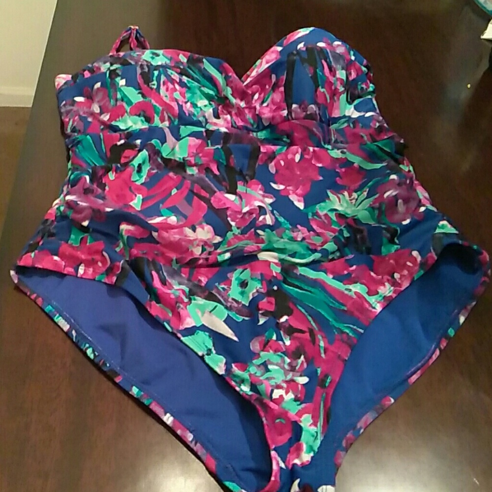 Floral swimsuit